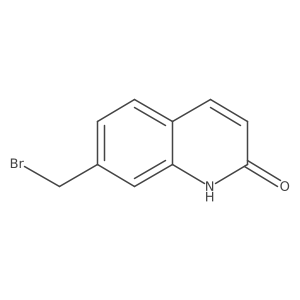 7-(Bromomethyl)quinolin-2(1H)-one结构式