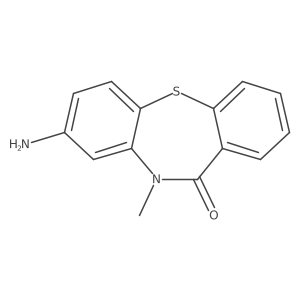 8-Amino-10-methyldibenzo[b,f][1,4]thiazepin-11(10h)-one结构式
