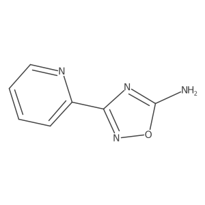 3-(Pyridin-2-yl)-1,2,4-oxadiazol-5-amine Structure