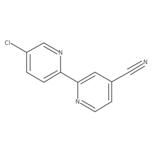 4-Cyano-5'-chloro-2,2'-bipyridine Structure