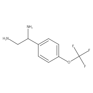 (1S)-1-[4-(Trifluoromethoxy)phenyl]ethane-1,2-diamine Structure