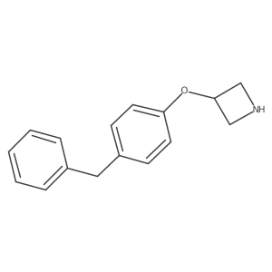 3-(4-Benzylphenoxy)azetidine Structure