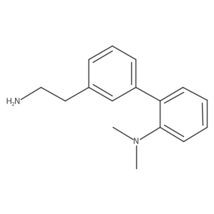 2-[3-(2-Aminoethyl)phenyl]-N,N-dimethylaniline Structure