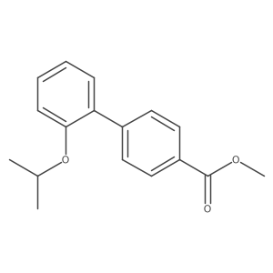 Methyl 2'-isopropoxy-[1,1'-biphenyl]-4-carboxylate Structure
