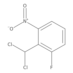 2-(Dichloromethyl)-1-fluoro-3-nitrobenzene Structure