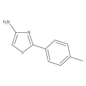 2-(4-Methylphenyl)-4-thiazolamine Structure