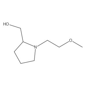 [1-(2-Methoxyethyl)pyrrolidin-2-yl]methanol Structure