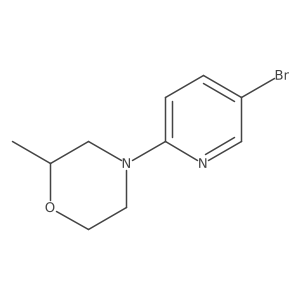 4-(5-Bromopyridin-2-yl)-2-methylmorpholine Structure