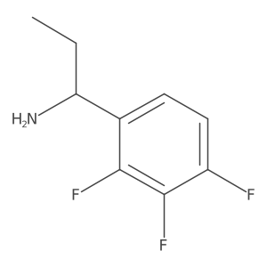 1-(2,3,4-Trifluorophenyl)propan-1-amine Structure