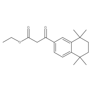 Ethyl 3-oxo-3-(5,6,7,8-tetrahydro-5,5,8,8-tetramethyl-2-naphthalenyl)-propionate Structure