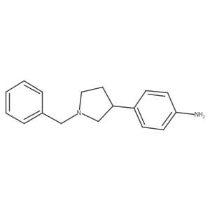 4-(1-Benzylpyrrolidin-3-yl)aniline Structure