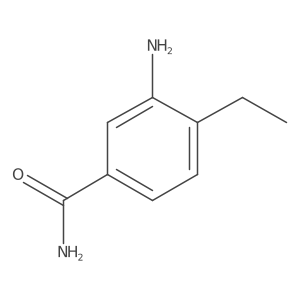 3-Amino-4-ethylbenzamide结构式