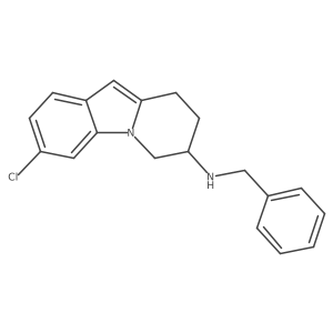 N-benzyl-3-chloro-6,7,8,9-tetrahydropyrido[1,2-a]indol-7-amine Structure