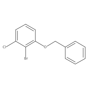 1-(Benzyloxy)-2-bromo-3-chlorobenzene Structure