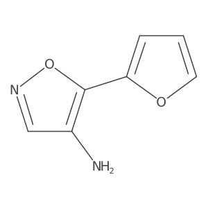 5-(Furan-2-yl)-1,2-oxazol-4-amine结构式
