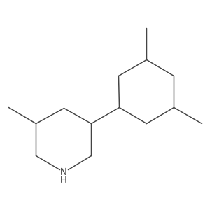 3-(3,5-Dimethylcyclohexyl)-5-methylpiperidine结构式