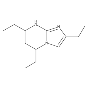 2,5,7-triethyl-5H,6H,7H,8H-imidazo[1,2-a]pyrimidine Structure