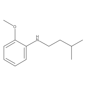 N-Isopentyl-2-methoxyaniline Structure