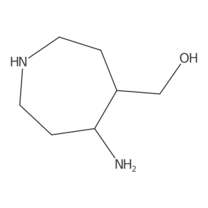(5-Aminoazepan-4-yl)methanol Structure