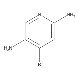 4-Bromopyridine-2,5-diamine Structure
