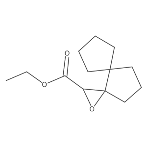 Ethyl 1-oxadispiro[2.0.4^{4}.3^{3}]undecane-2-carboxylate结构式