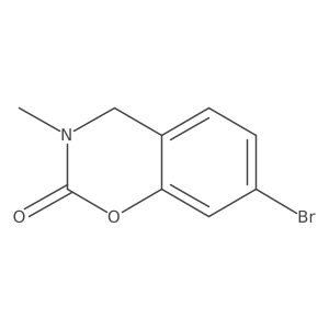7-Bromo-3-methyl-3,4-dihydro-2H-1,3-benzoxazin-2-one Structure