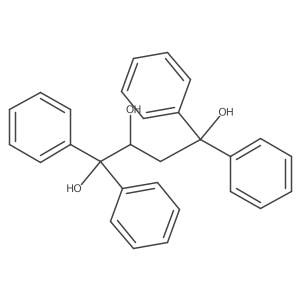 1,1,4,4-Tetraphenyl-1,2,4-butanetriol结构式