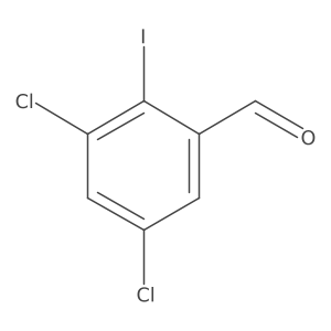 3,5-Dichloro-2-iodobenzaldehyde结构式