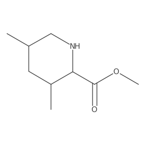 Methyl 3,5-dimethylpiperidine-2-carboxylate结构式