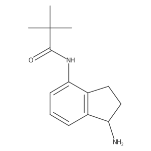 N-(1-amino-2,3-dihydro-1H-inden-4-yl)-2,2-dimethylpropanamide Structure