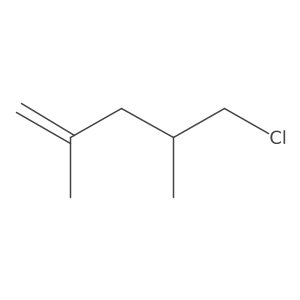 5-Chloro-2,4-dimethylpent-1-ene结构式