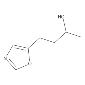 (2S)-4-(1,3-oxazol-5-yl)butan-2-ol Structure