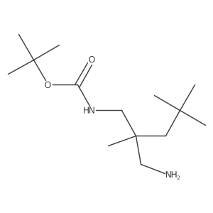 tert-butyl N-[2-(aminomethyl)-2,4,4-trimethylpentyl]carbamate Structure