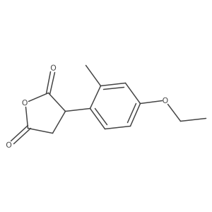 3-(4-Ethoxy-2-methylphenyl)oxolane-2,5-dione Structure