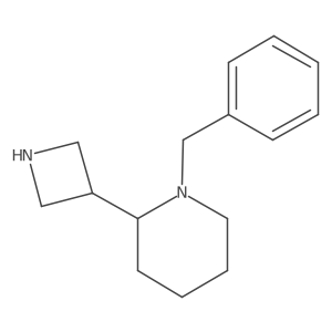 2-(Azetidin-3-yl)-1-benzylpiperidine结构式