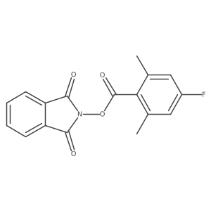 1,3-dioxo-2,3-dihydro-1H-isoindol-2-yl 4-fluoro-2,6-dimethylbenzoate Structure