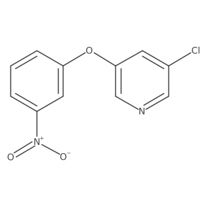 3-Chloro-5-(3-nitrophenoxy)pyridine Structure