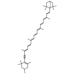 Cyclodiadinoxanthin结构式