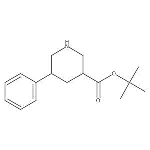 Tert-butyl 5-phenylpiperidine-3-carboxylate Structure