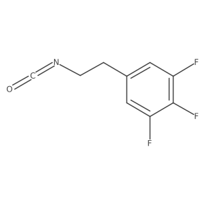 1,2,3-Trifluoro-5-(2-isocyanatoethyl)benzene Structure