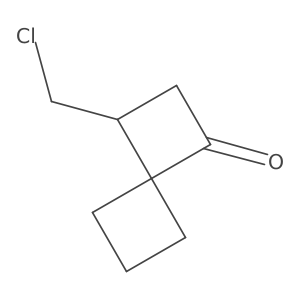 3-(Chloromethyl)spiro[3.3]heptan-1-one Structure
