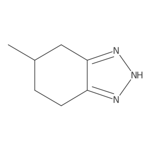 4,5,6,7-Tetrahydro-6-methyl-1H-benzotriazole结构式