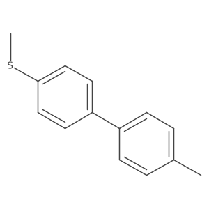 4-Methyl-4'-(methylsulfanyl)-1,1'-biphenyl Structure