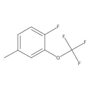 1-Fluoro-4-methyl-2-(trifluoromethoxy)benzene Structure