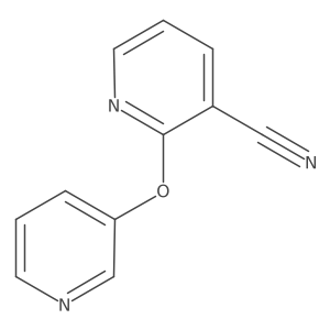 2-(Pyridin-3-yloxy)pyridine-3-carbonitrile结构式