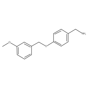 1-{4-[(3-Methoxybenzyl)oxy]phenyl}methanamine Structure