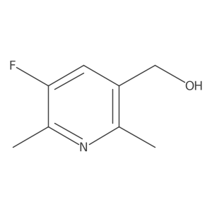 5-Fluoro-2,6-dimethyl-3-pyridinemethanol Structure