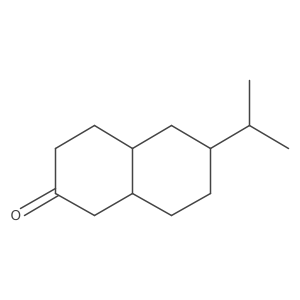 6-Isopropyl-2-decalone, trans- Structure