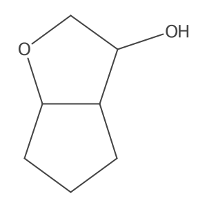 Hexahydro-2H-cyclopenta[b]furan-3-ol结构式