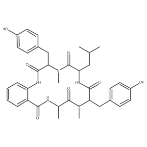 Cycloaspeptide G Structure